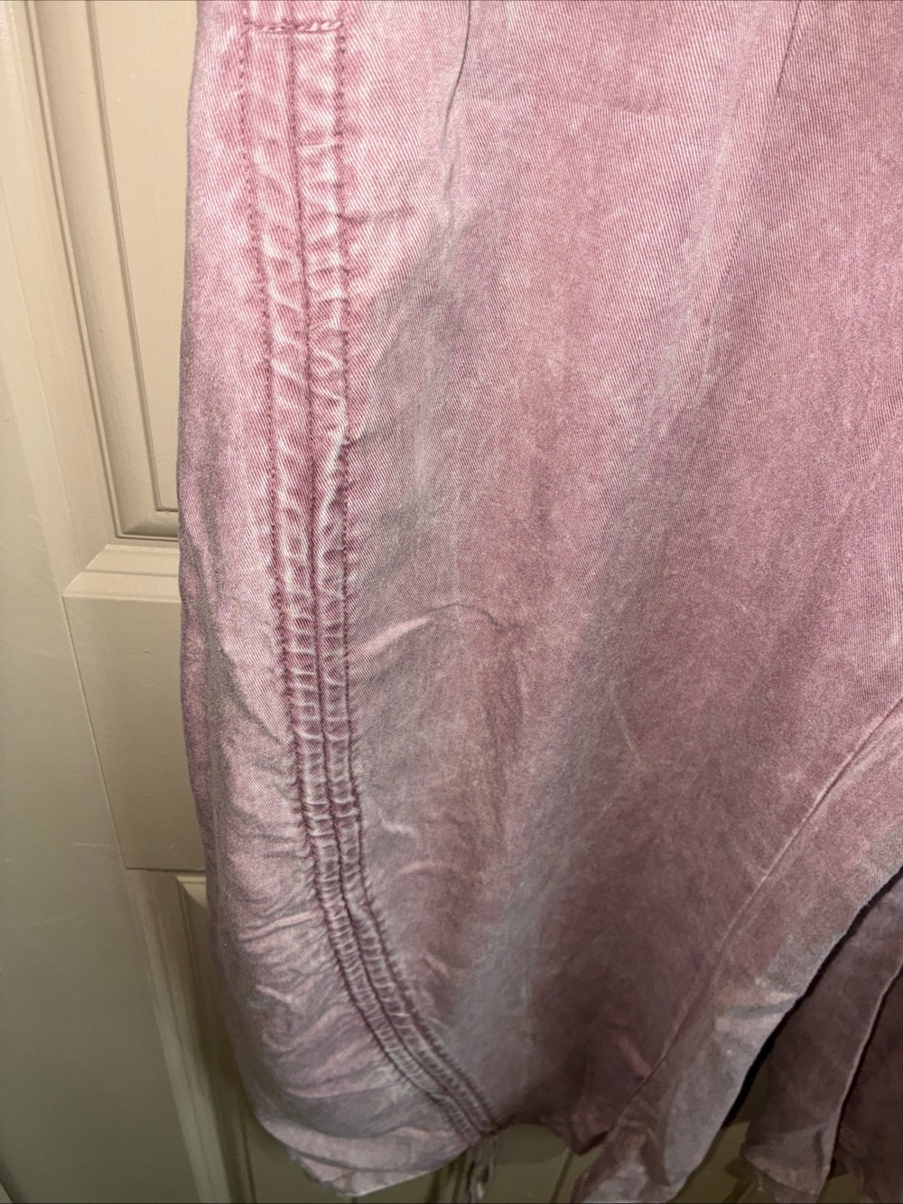 Blue Velvet Mauve Capri Pants - Picture 5 of 10